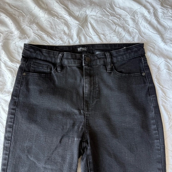 Buffalo David Bitton Women's Gray Black Washed Skinny Jeans - Picture 1 of 10